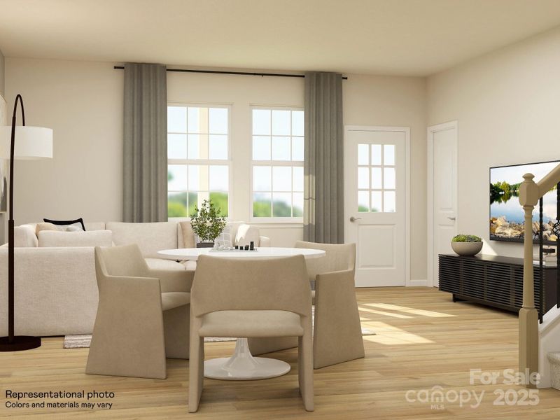 Furnished interior view inside a new home in Village of Waxhaw, Waxhaw (Image 4).