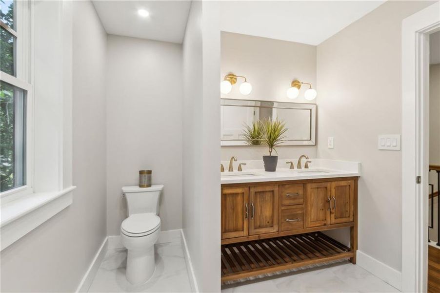 Furnished interior view inside a new home in , Pine Lake (Image 34).