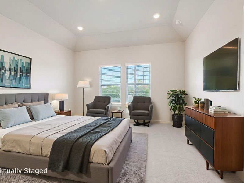 Furnished interior view inside a new home in Parkway Commons - City Series, Missouri City (Image 7). Furnished interior view inside a new home in Parkway Commons - City Series, Missouri City (Image 7).