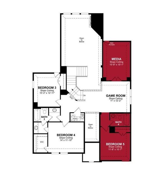 Beazer Homes Valencia on the Lake Summerfield floorplan. Beazer Homes Valencia on the Lake Summerfield floorplan.