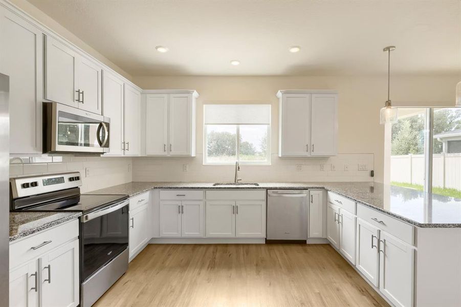 Furnished interior view inside a new home in , Zephyrhills (Image 6). Furnished interior view inside a new home in , Zephyrhills (Image 6).