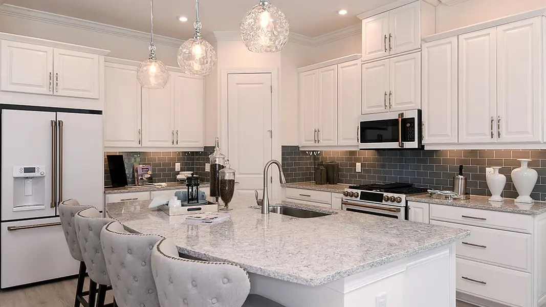 Furnished interior view inside a new home in Esplanade at Azario Lakewood Ranch, Bradenton (Image 2). Furnished interior view inside a new home in Esplanade at Azario Lakewood Ranch, Bradenton (Image 2).