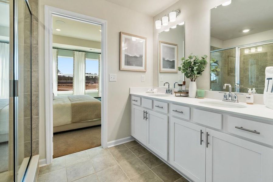 Furnished interior view inside a new home in Chandler Run, Tucker (Image 4).