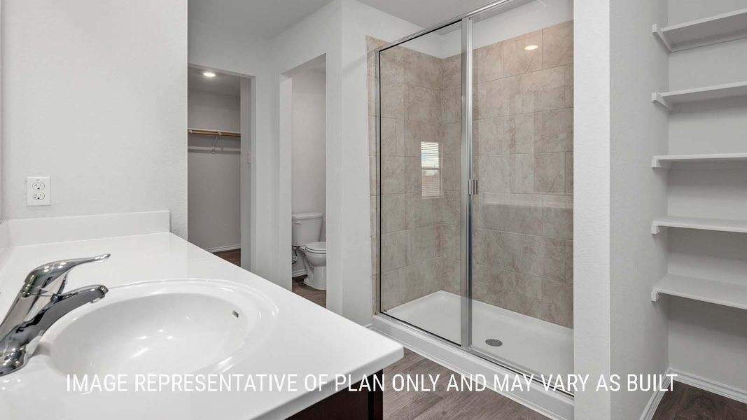 Furnished interior view inside a new home in Eastern Wells, Jarrell (Image 9).