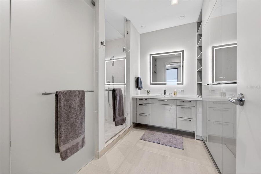 Furnished interior view inside a new home in , Longboat Key (Image 8). Furnished interior view inside a new home in , Longboat Key (Image 8).