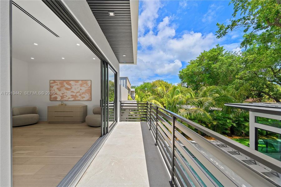 Exterior details and patio area of a home in , Miami (Image 40). Exterior details and patio area of a home in , Miami (Image 40).