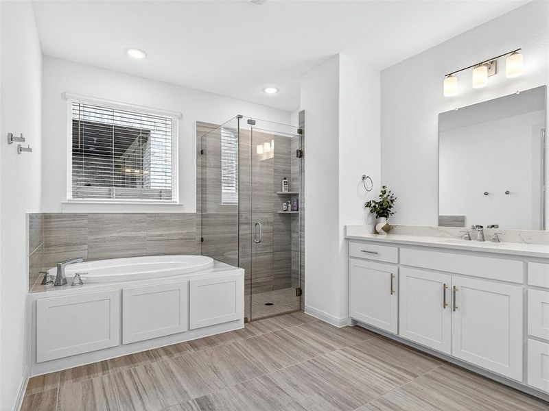 Furnished interior view inside a new home in , McKinney (Image 14).