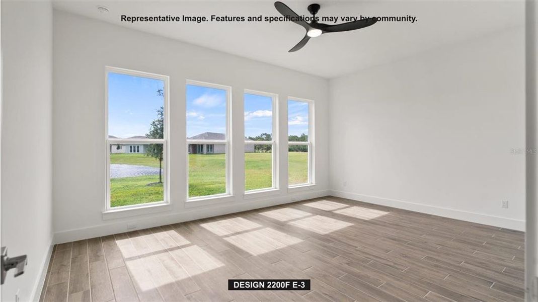 Spacious, unfurnished interior of a new home in Sanctuary at Seaire, Parrish (Image 9). Spacious, unfurnished interior of a new home in Sanctuary at Seaire, Parrish (Image 9).
