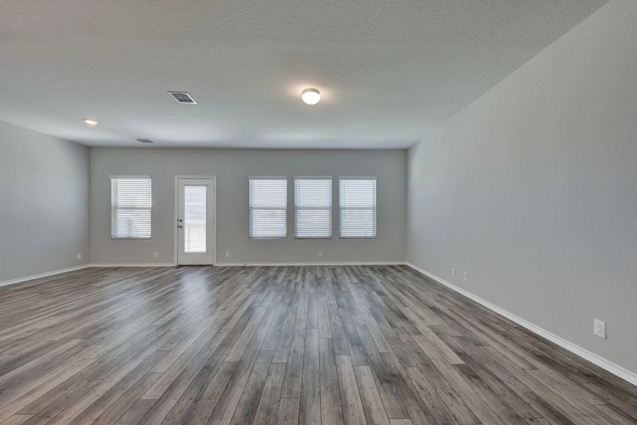 Representative unfurnished interior of a home built from the Devon by Ashton Woods in Cordova Trails, Seguin (Image 21). Representative unfurnished interior of a home built from the Devon by Ashton Woods in Cordova Trails, Seguin (Image 21).