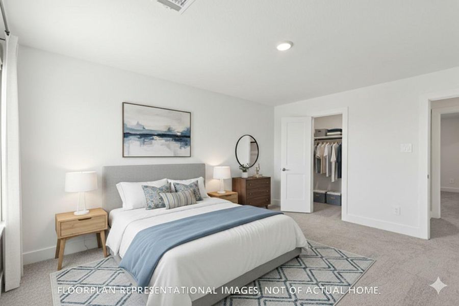 Furnished interior view inside a new home in Miller's Pond, Rosenberg (Image 9).