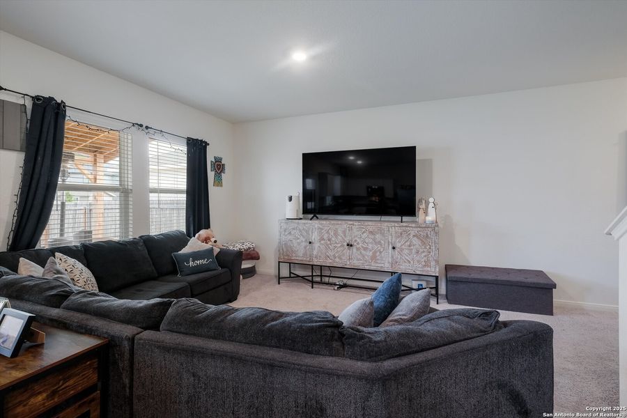 Furnished interior view inside a new home in Trails at Culebra, San Antonio (Image 22). Furnished interior view inside a new home in Trails at Culebra, San Antonio (Image 22).