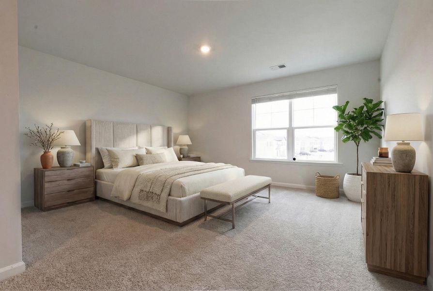 Furnished interior view inside a new home in , Summerville (Image 5).