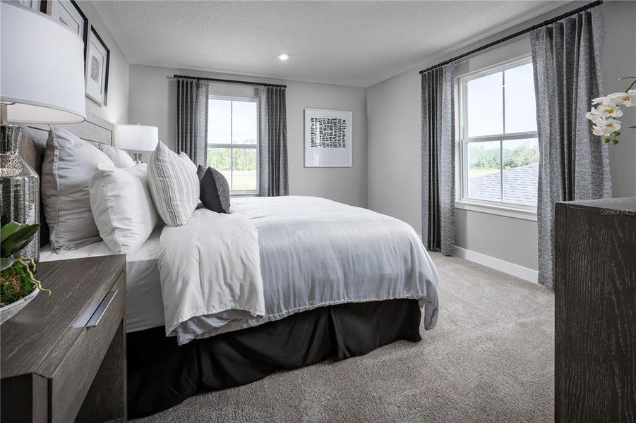 Furnished interior view inside a new home in The Palms at Venetian Bay, New Smyrna Beach (Image 4).