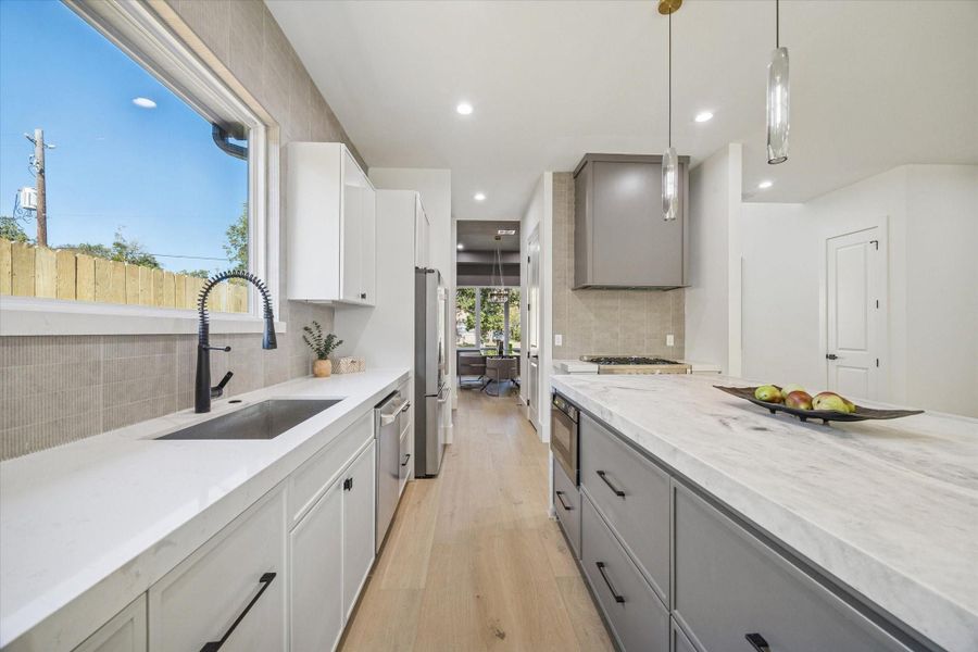 Furnished interior view inside a new home in , Houston (Image 11). Furnished interior view inside a new home in , Houston (Image 11).
