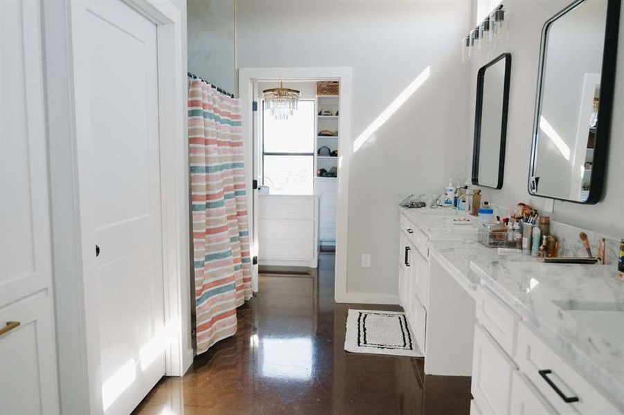 Furnished interior view inside a new home in , Elm Mott (Image 15).
