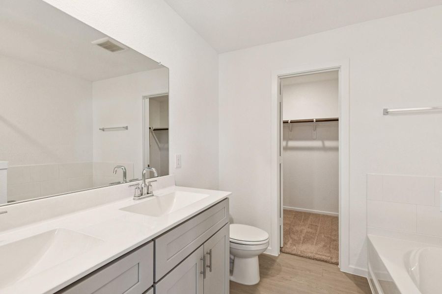 Furnished interior view inside a new home in Montgomery Bend, Montgomery (Image 10).