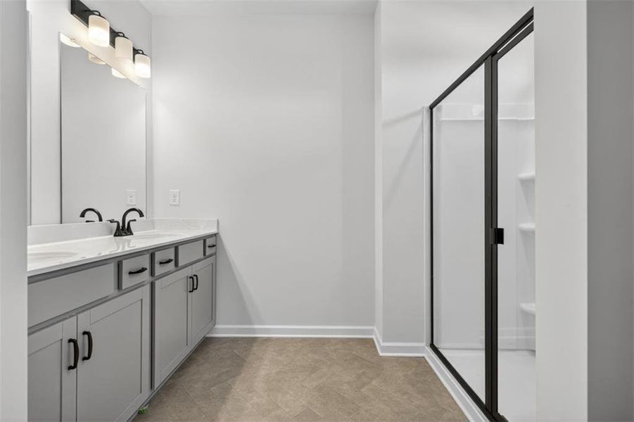 Furnished interior view inside a new home in Franklin Manor, Lawrenceville (Image 14).
