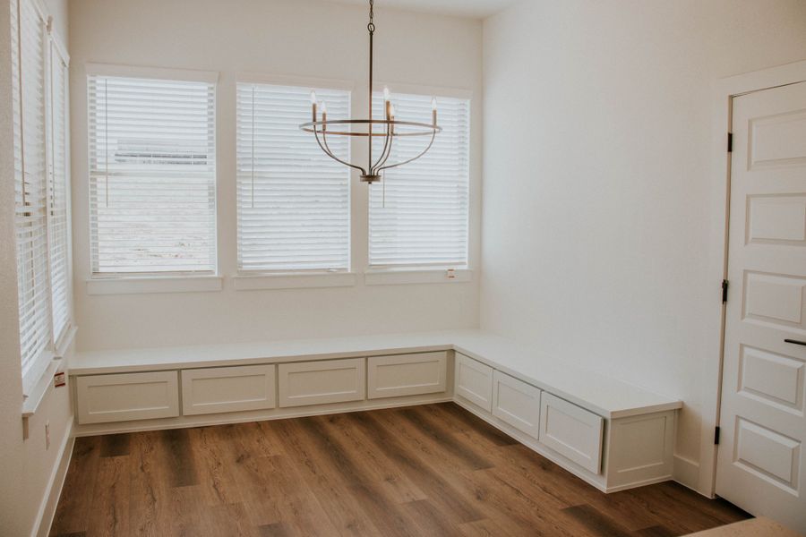 Representative furnished interior of a home built from the Cherry Laurel by Trinity Classic Homes in Zion Trails, Poolville (Image 8). Representative furnished interior of a home built from the Cherry Laurel by Trinity Classic Homes in Zion Trails, Poolville (Image 8).