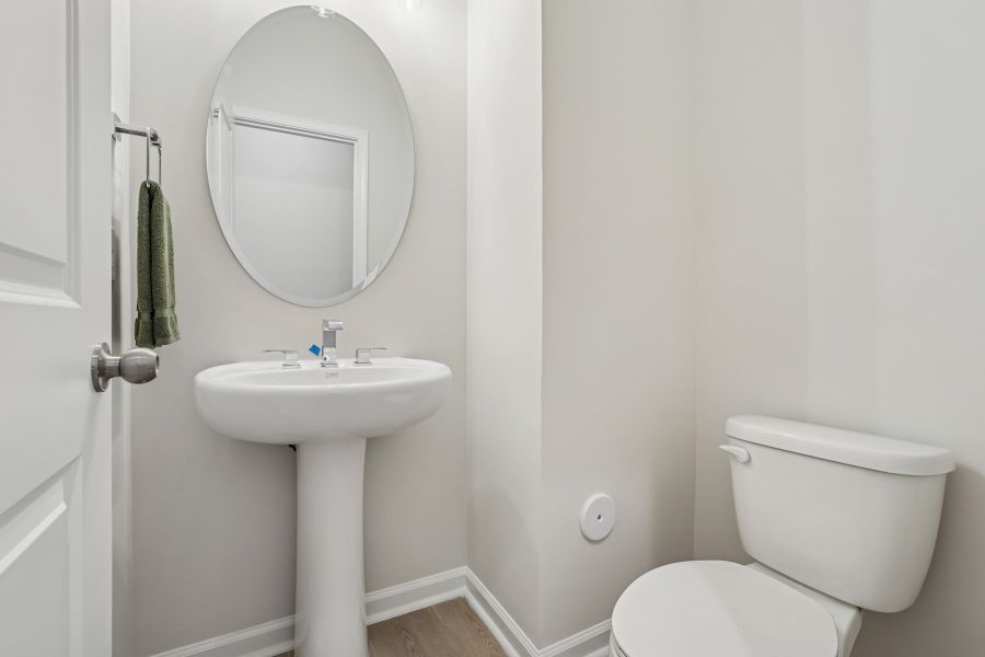 Representative furnished interior of a home built from the Huck by Tri Pointe Homes in Twinleaf Townes, Chapel Hill (Image 15). Representative furnished interior of a home built from the Huck by Tri Pointe Homes in Twinleaf Townes, Chapel Hill (Image 15).