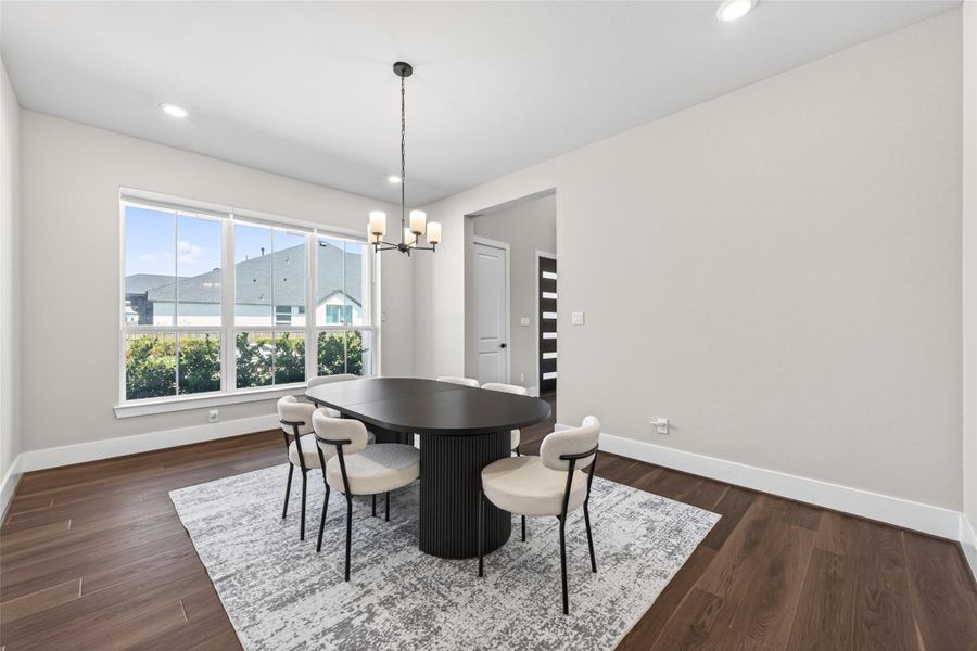Furnished interior view inside a new home in , Missouri City (Image 31).
