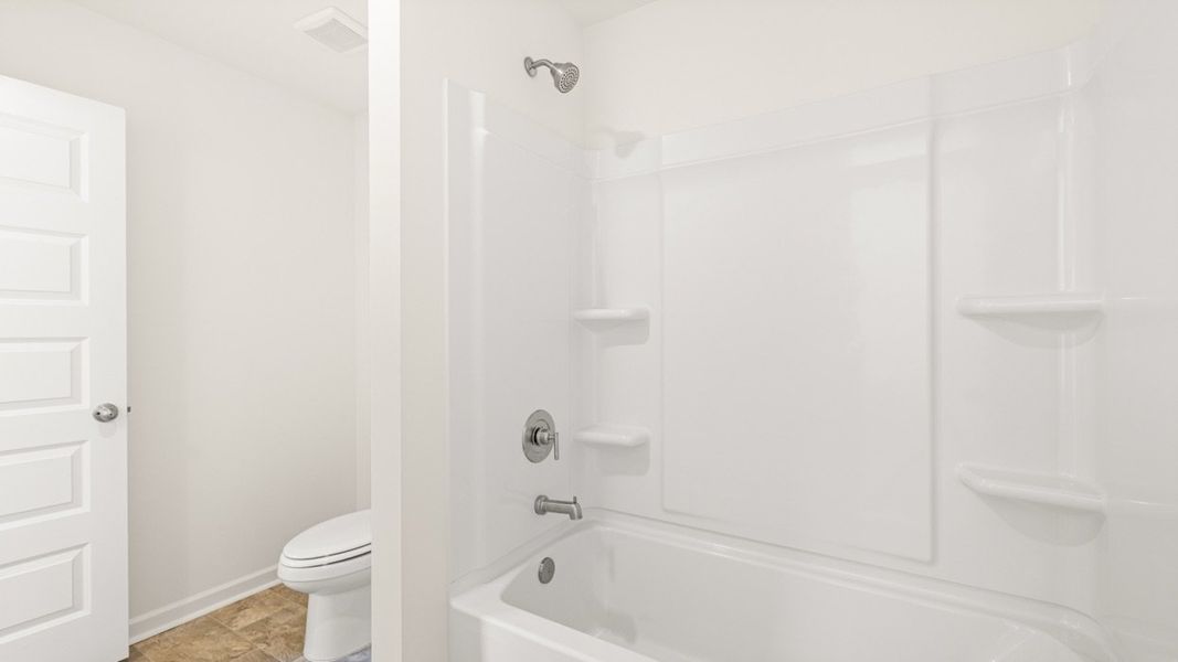 Furnished interior view inside a new home in Wildwood, Covington (Image 18). Furnished interior view inside a new home in Wildwood, Covington (Image 18).