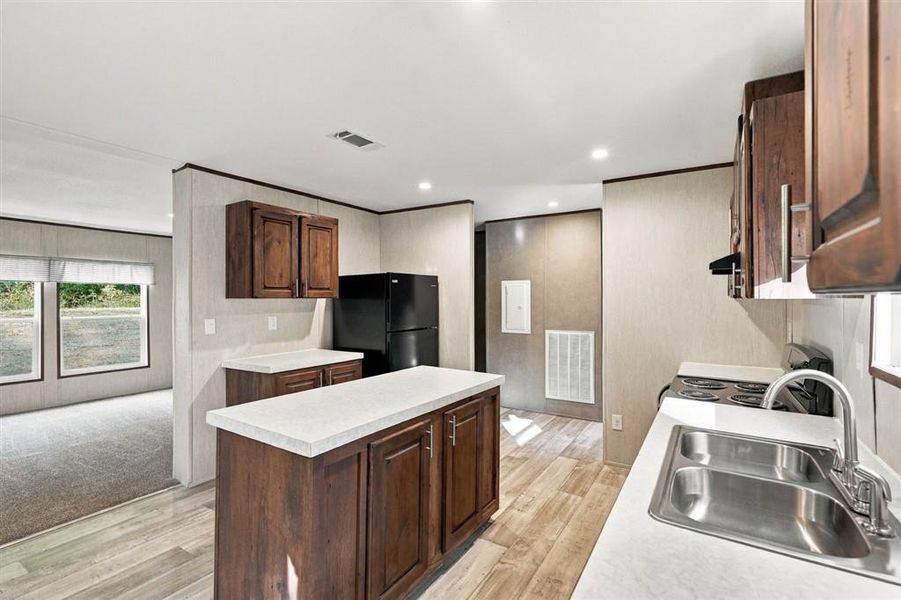 Furnished interior view inside a new home in , Dawsonville (Image 8).