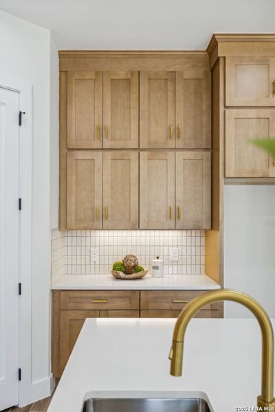 Close-up of interior finishes inside a home in , Spring Branch (Image 24).