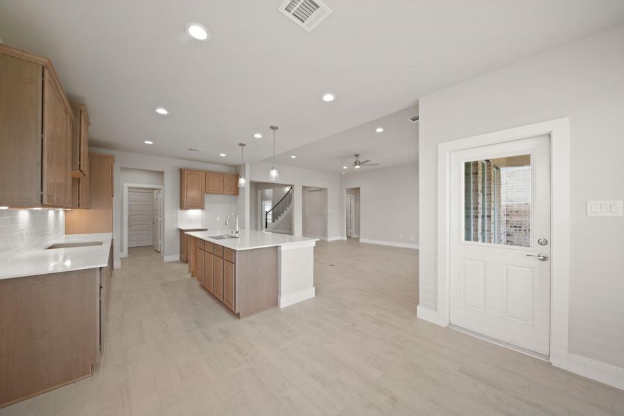Furnished interior view inside a new home in Morton Creek Ranch, Katy (Image 8).
