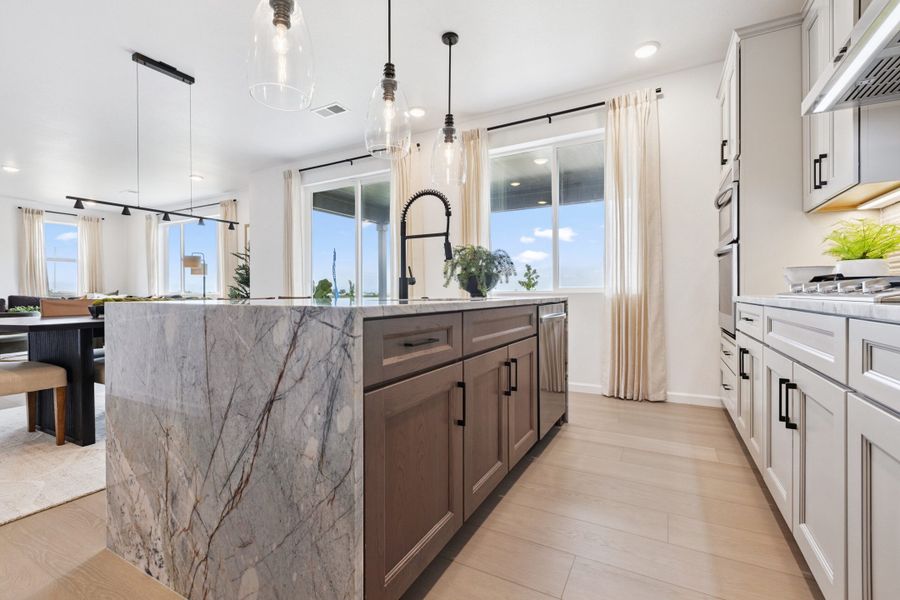 Representative furnished interior of a home built from the Jansen by Landsea Homes in Cherry Meadows, Brighton (Image 30).