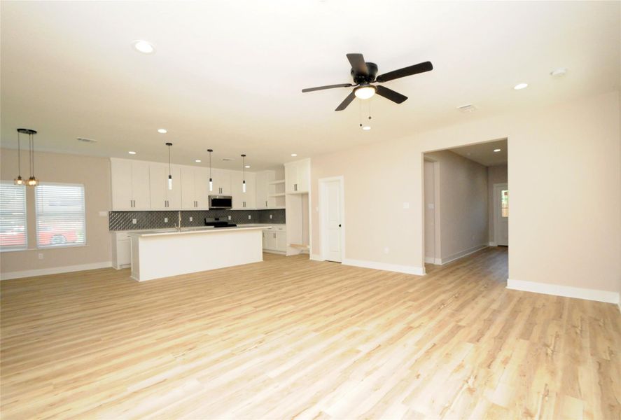 Furnished interior view inside a new home in , Houston (Image 14).