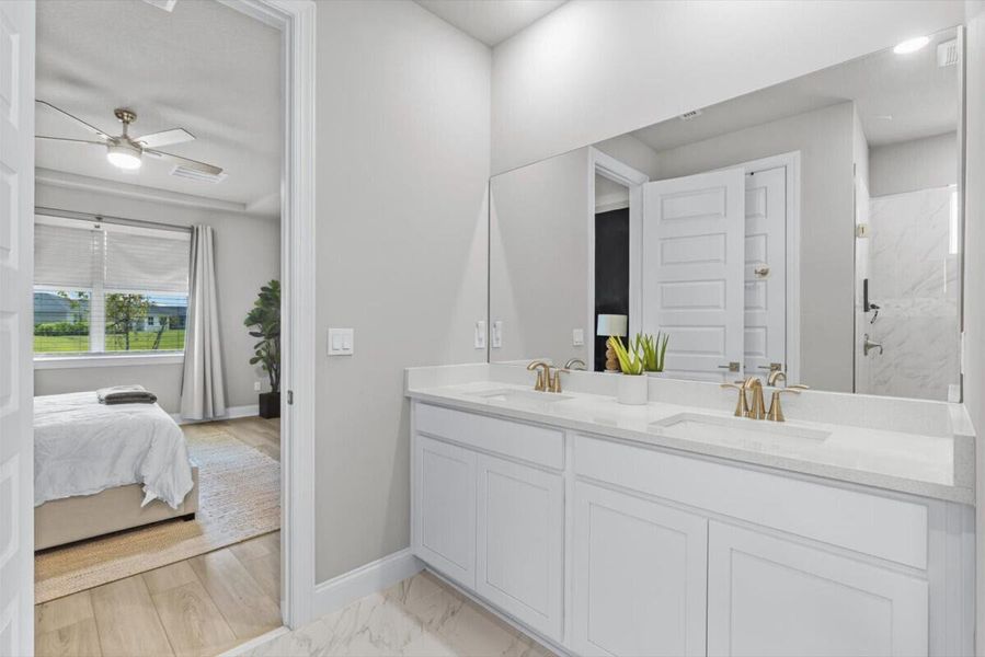 Furnished interior view inside a new home in Azalea, Port St. Lucie (Image 14).
