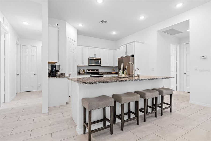 Furnished interior view inside a new home in , Cape Coral (Image 16).