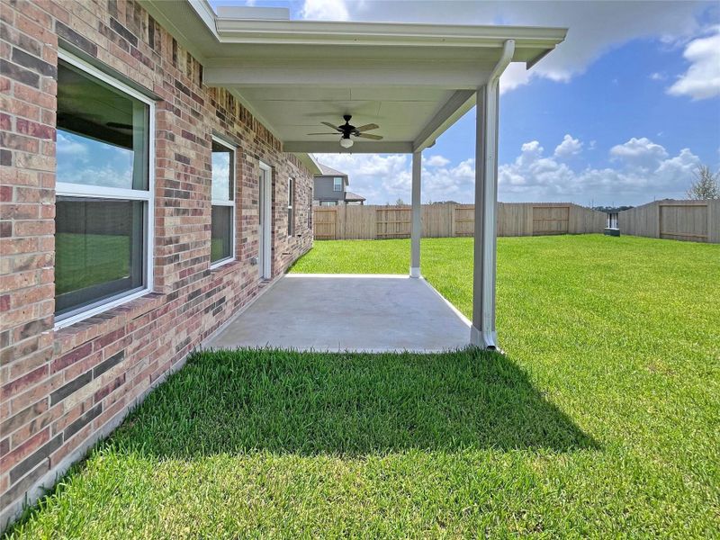 Rear Covered Patio. Rear Covered Patio.