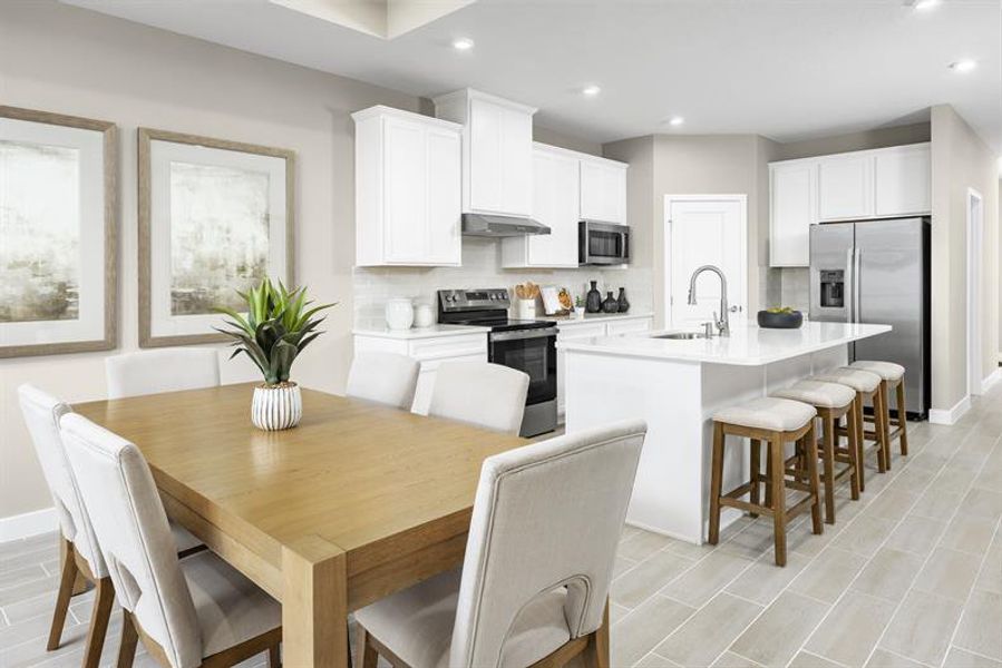 Furnished interior view inside a new home in Northridge Villas, Spring Hill (Image 4).