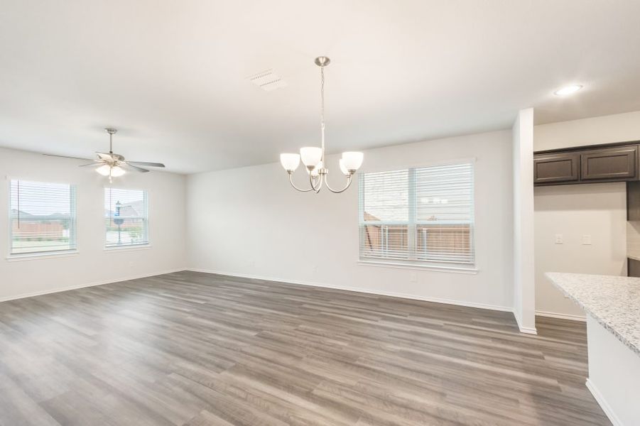 Representative exterior photo of a completed home built from the Harwood by Impression Homes in Heartland, Heartland, TX (Image 13).
