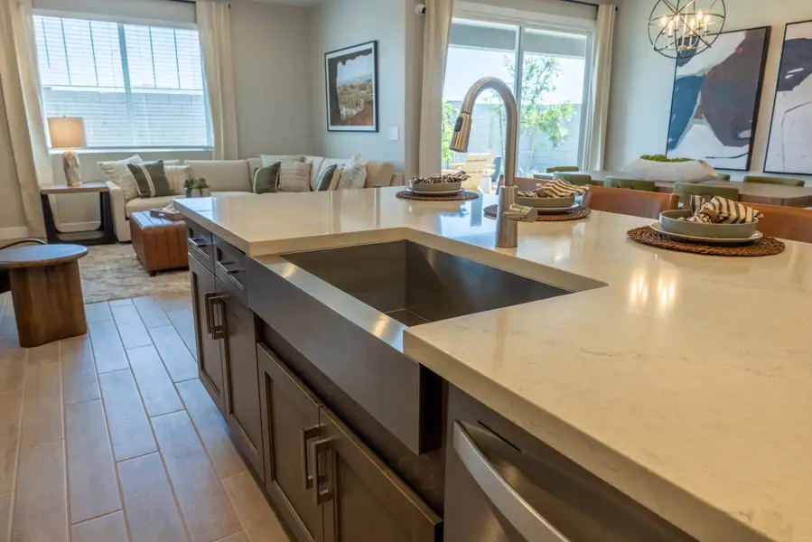 Furnished interior view inside a new home in Blossom Rock Reserve Series, Apache Junction (Image 8).