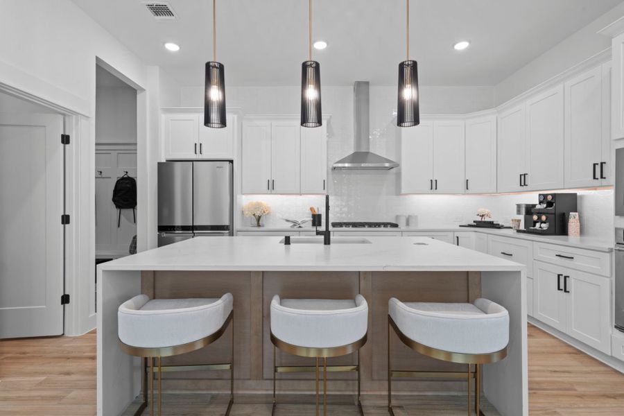 Representative furnished interior of a home built from the Iredell by Pulte Homes in Pulte Homes at Two Step Farm, Montgomery (Image 18). Representative furnished interior of a home built from the Iredell by Pulte Homes in Pulte Homes at Two Step Farm, Montgomery (Image 18).