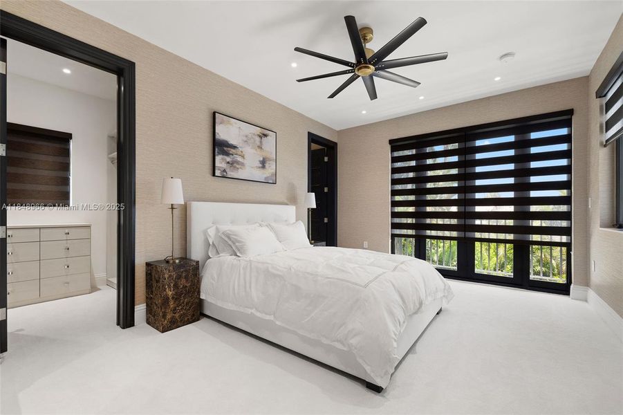 Furnished interior view inside a new home in , Miami Beach (Image 17). Furnished interior view inside a new home in , Miami Beach (Image 17).