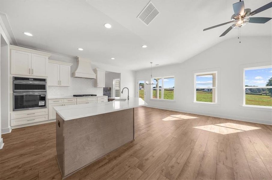 Furnished interior view inside a new home in , Cumming (Image 13).
