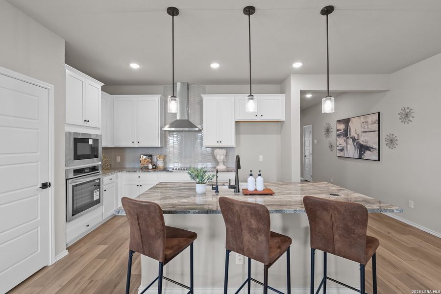 Furnished interior view inside a new home in Hannah Heights, Seguin (Image 19).