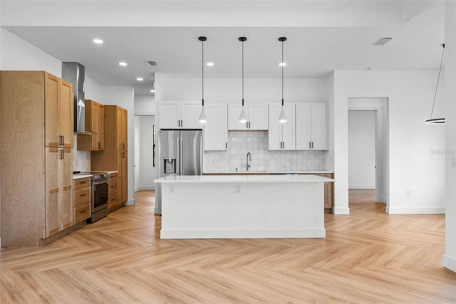 Furnished interior view inside a new home in , North Port (Image 9).