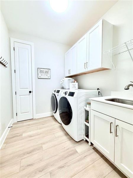 Furnished interior view inside a new home in , Hoschton (Image 18).