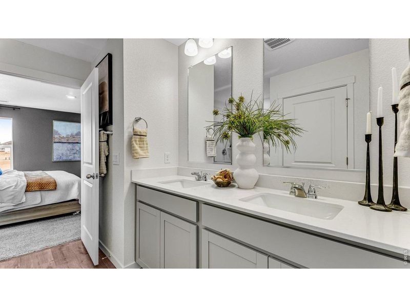 Furnished interior view inside a new home in Prairie Song, Windsor (Image 37).