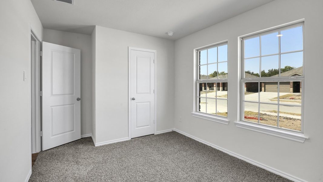 Representative unfurnished interior of a home built from the Adelaide by D.R. Horton in Stonewyck Farms, Ennis (Image 15). Representative unfurnished interior of a home built from the Adelaide by D.R. Horton in Stonewyck Farms, Ennis (Image 15).