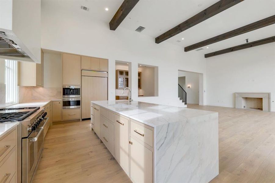 Furnished interior view inside a new home in Amarra Villas, Austin (Image 14).