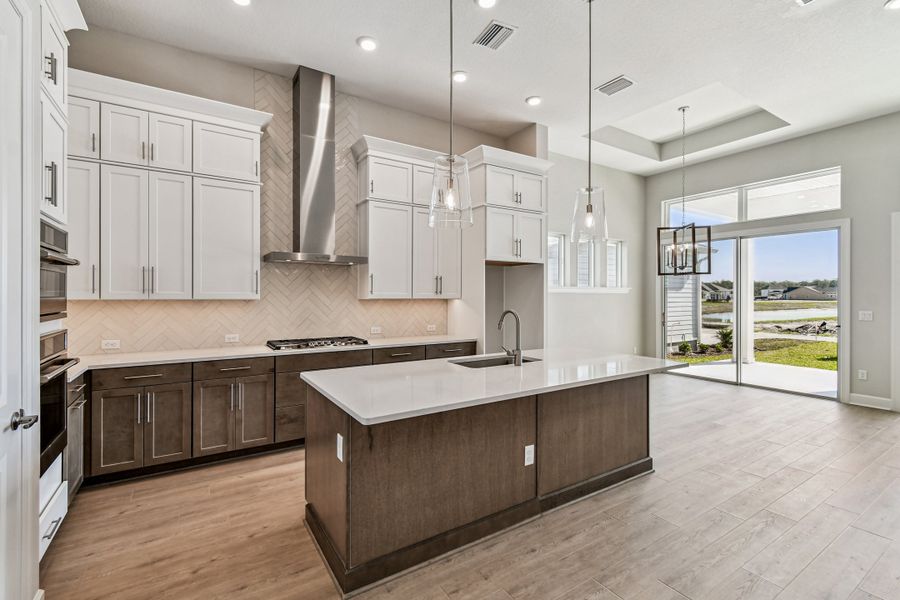 Furnished interior view inside a new home in Seven Pines 50' Rear Entry, Jacksonville (Image 5).