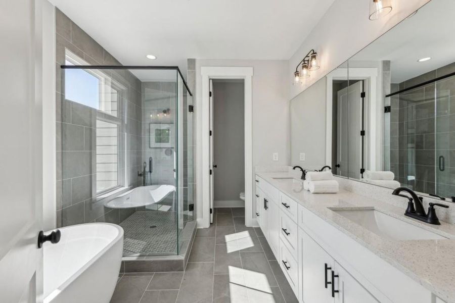 Furnished interior view inside a new home in , Atlanta (Image 14). Furnished interior view inside a new home in , Atlanta (Image 14).