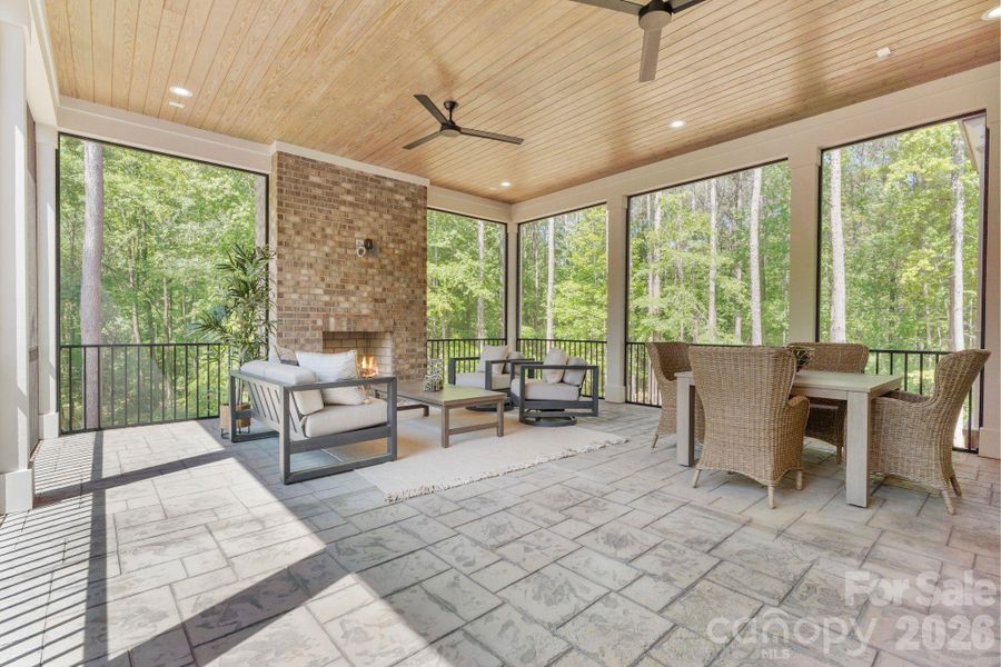 Screen in Back Porch