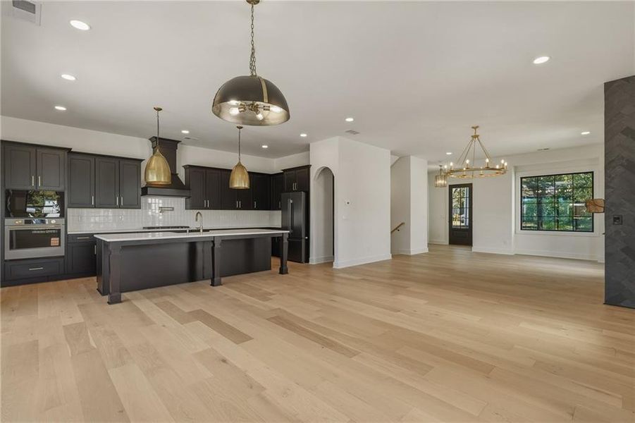 Furnished interior view inside a new home in , Ball Ground (Image 16). Furnished interior view inside a new home in , Ball Ground (Image 16).