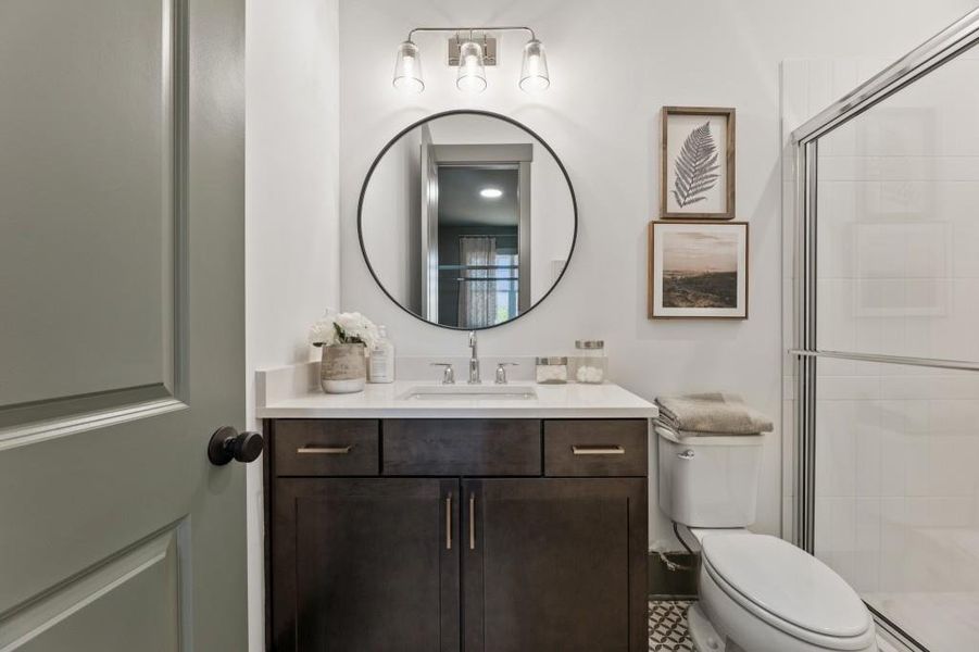 Furnished interior view inside a new home in Arden on Lanier, Cumming (Image 19).
